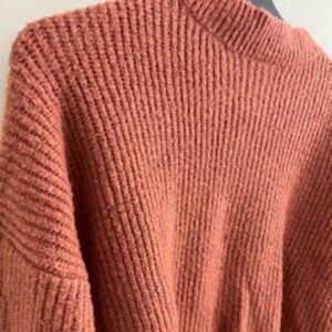 S Cozy Forever 21 sweater orange/brown
